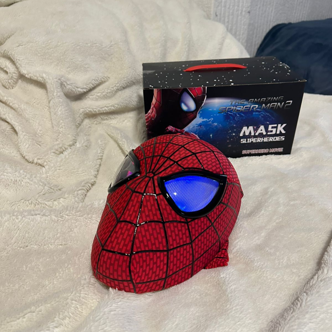 Máscara Hombre Araña Luz led