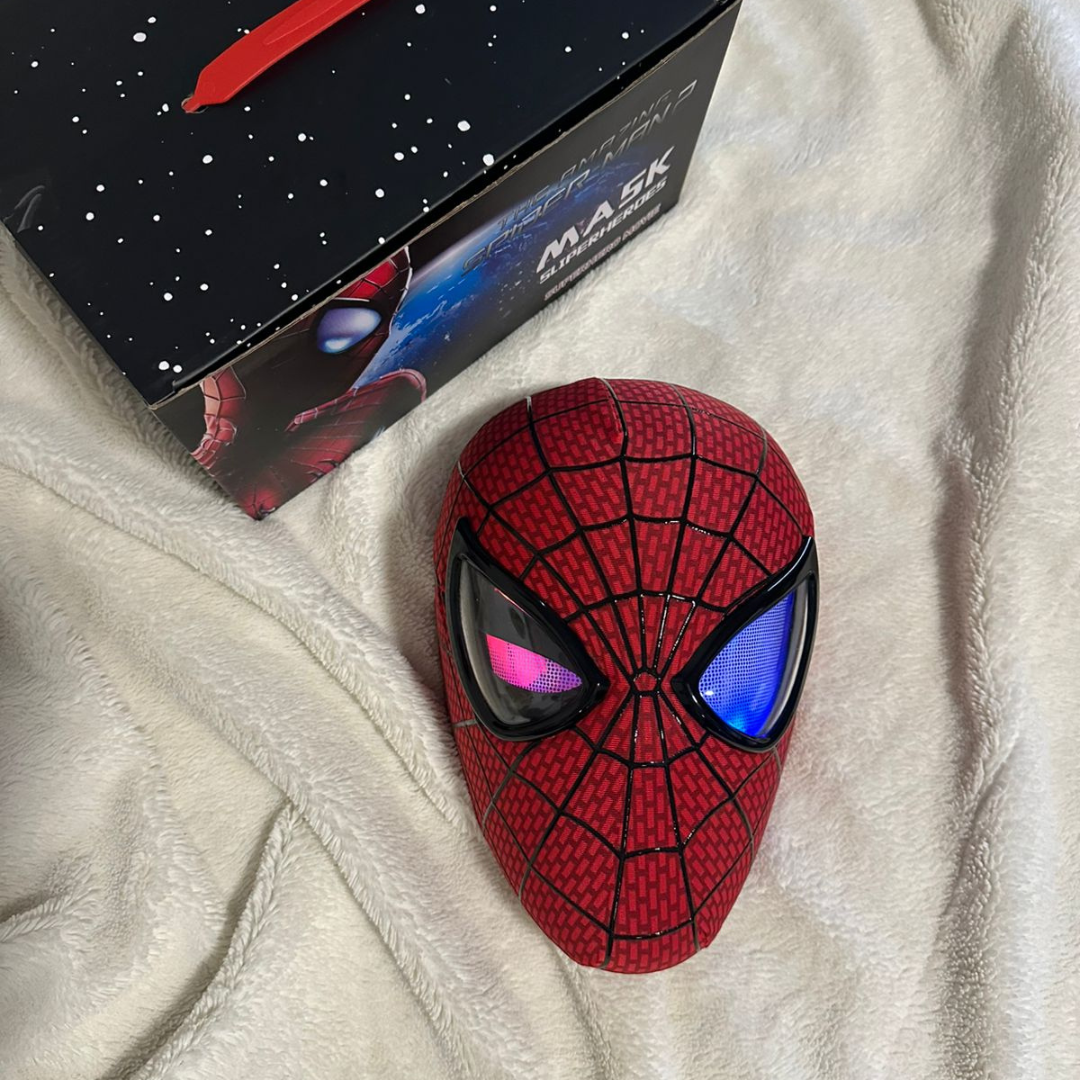 Máscara Hombre Araña Luz led